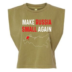 Make Russia Small Again Garment-Dyed Women's Muscle Tee