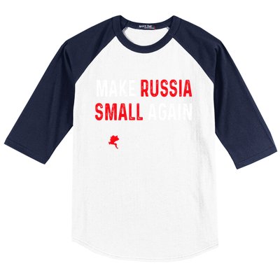 Make Russia Small Again Baseball Sleeve Shirt