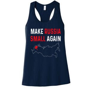 Make Russia Small Again Women's Racerback Tank