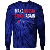 Make Russia Small Again Tie-Dye Long Sleeve Shirt