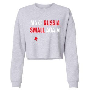 Make Russia Small Again Cropped Pullover Crew