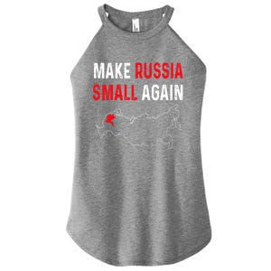 Make Russia Small Again Women's Perfect Tri Rocker Tank