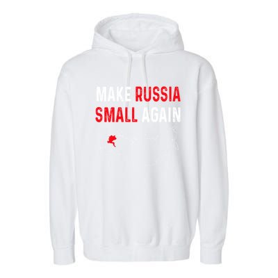 Make Russia Small Again Garment-Dyed Fleece Hoodie