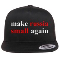 Make Russia Small Again  Funny Make Russia Small Again Flat Bill Trucker Hat