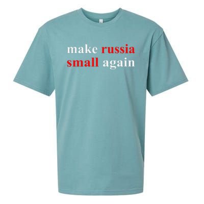 Make Russia Small Again  Funny Make Russia Small Again Sueded Cloud Jersey T-Shirt