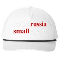 Make Russia Small Again Make Russia Small Again Snapback Five-Panel Rope Hat