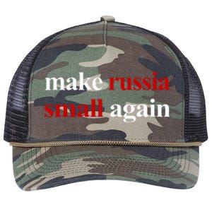 Make Russia Small Again Make Russia Small Again Retro Rope Trucker Hat Cap