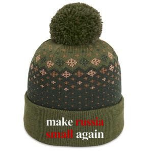 Make Russia Small Again Make Russia Small Again The Baniff Cuffed Pom Beanie