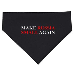 Make Russia Small Again  Funny Make Russia Small Again USA-Made Doggie Bandana