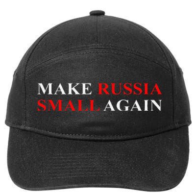 Make Russia Small Again  Funny Make Russia Small Again 7-Panel Snapback Hat