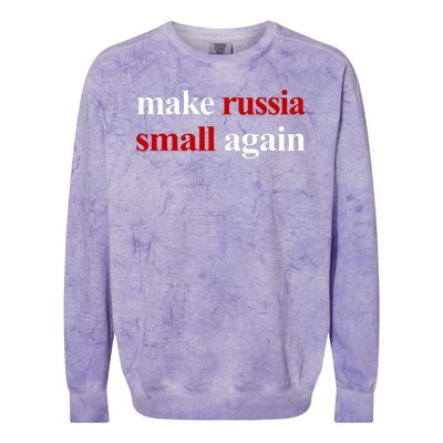 Make Russia Small Again Make Russia Small Again Colorblast Crewneck Sweatshirt