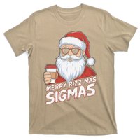 Merry Rizzmas Teens School Funny Christmas Santa Claus T-Shirt