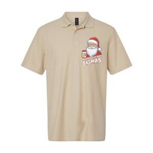 Merry Rizzmas Teens School Funny Christmas Santa Claus Softstyle Adult Sport Polo