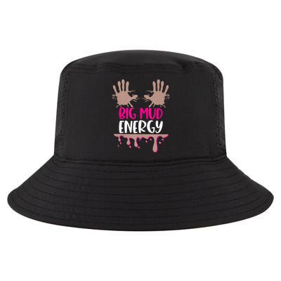 Mud Run Team Women Big Mud Energy Mud Race Muddy Handprints Cool Comfort Performance Bucket Hat