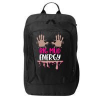 Mud Run Team Women Big Mud Energy Mud Race Muddy Handprints City Backpack