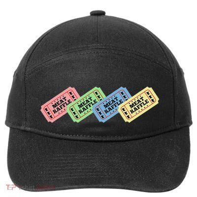 Meat Raffle Ticket Minnesota 7-Panel Snapback Hat