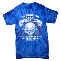 My Right To Bear Arms Gift Tie-Dye T-Shirt