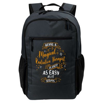 Magical Radiation Therapist Christmas Daily Commute Backpack