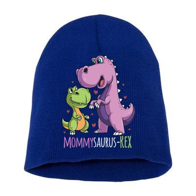 Mommysaurus Rex T Rex Mothers Day Gift V Gift Short Acrylic Beanie