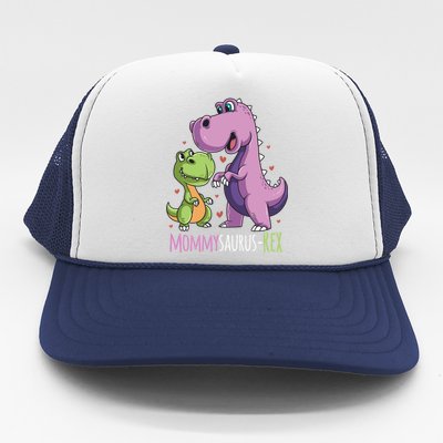 Mommysaurus Rex T Rex Mothers Day Gift V Gift Trucker Hat