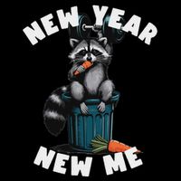 Me. Raccoon Trash Panda Carrot & Dumbbell Cooling Performance Crew T-Shirt