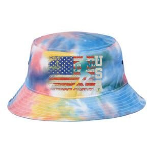 Marathon Runner Team America Usa Flag Running Shoes Tie Dye Newport Bucket Hat