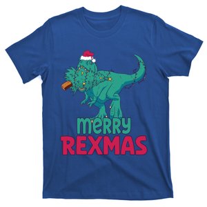 Merry Rexmas Tree Rex Dinosaur Christmas Gift T-Shirt