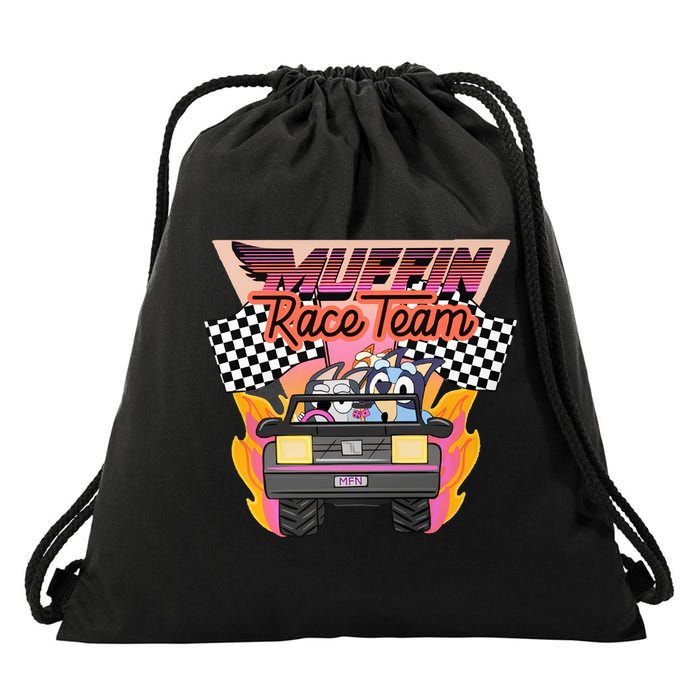 Muffin Race Team Muffin Cupcake Heeler Drawstring Bag