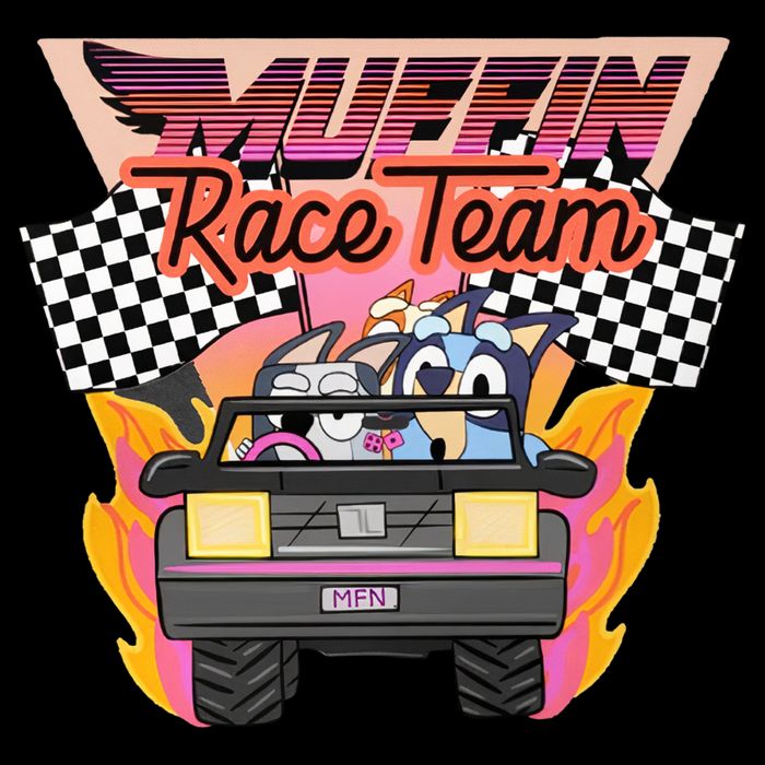 Muffin Race Team Muffin Cupcake Heeler Drawstring Bag