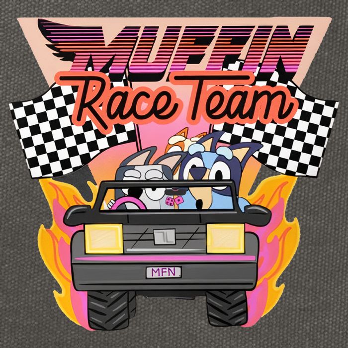 Muffin Race Team Muffin Cupcake Heeler Cotton Canvas Backpack