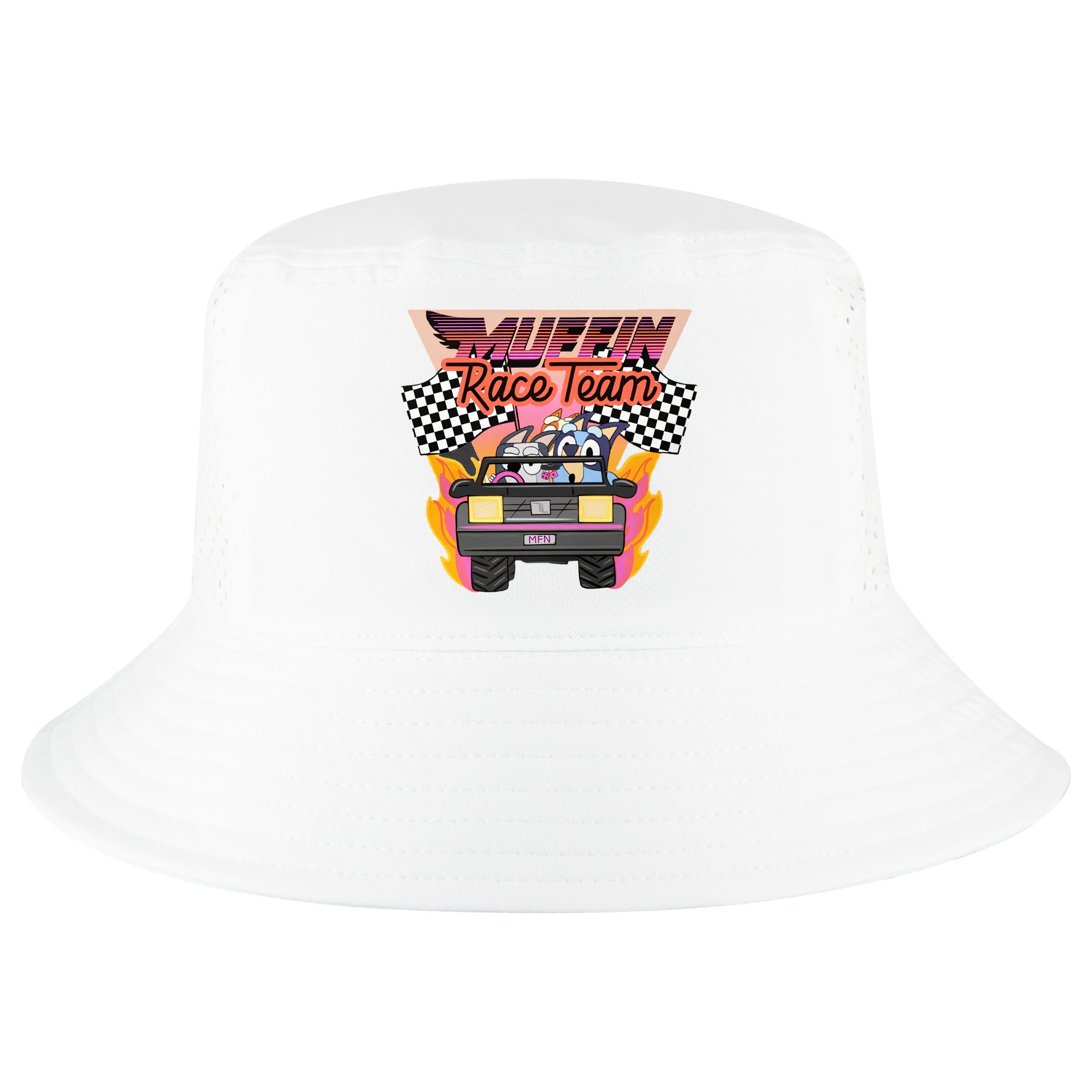 Muffin Race Team Muffin Cupcake Heeler Cool Comfort Performance Bucket Hat
