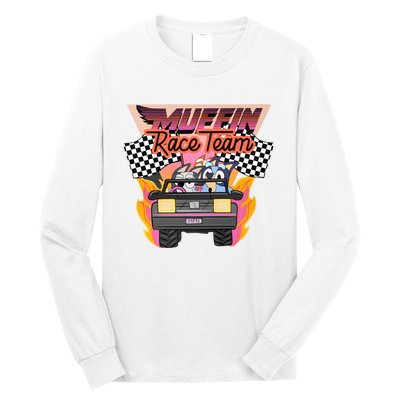 Muffin Race Team Muffin Cupcake Heeler Long Sleeve Shirt