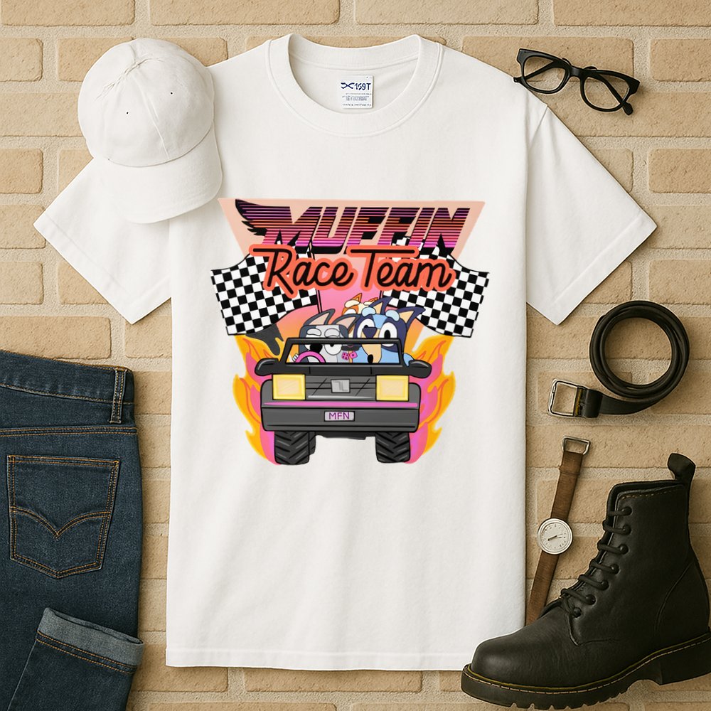 Muffin Race Team Muffin Cupcake Heeler Tall T-Shirt