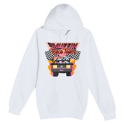 Muffin Race Team Muffin Cupcake Heeler Premium Pullover Hoodie