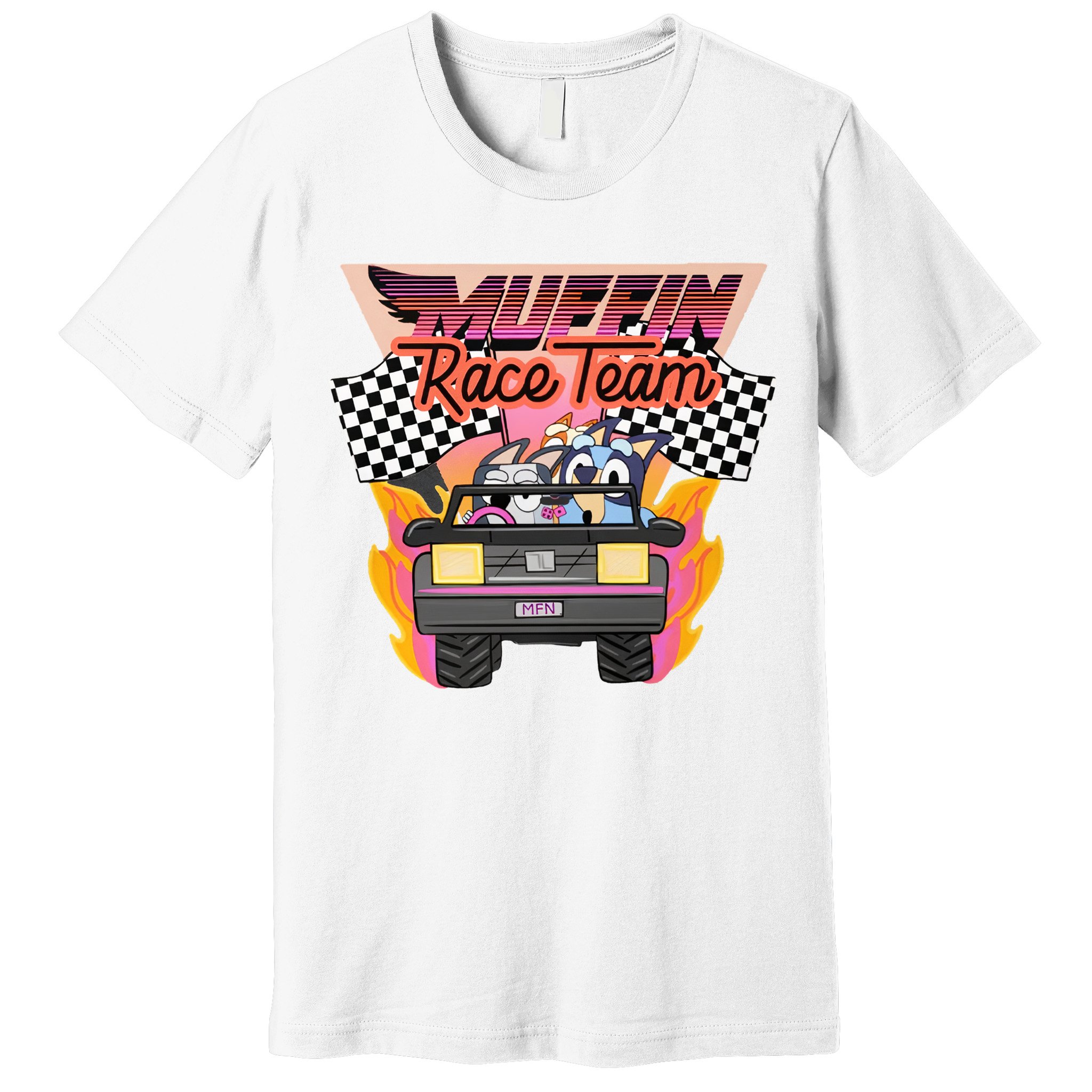 Muffin Race Team Muffin Cupcake Heeler Premium T-Shirt