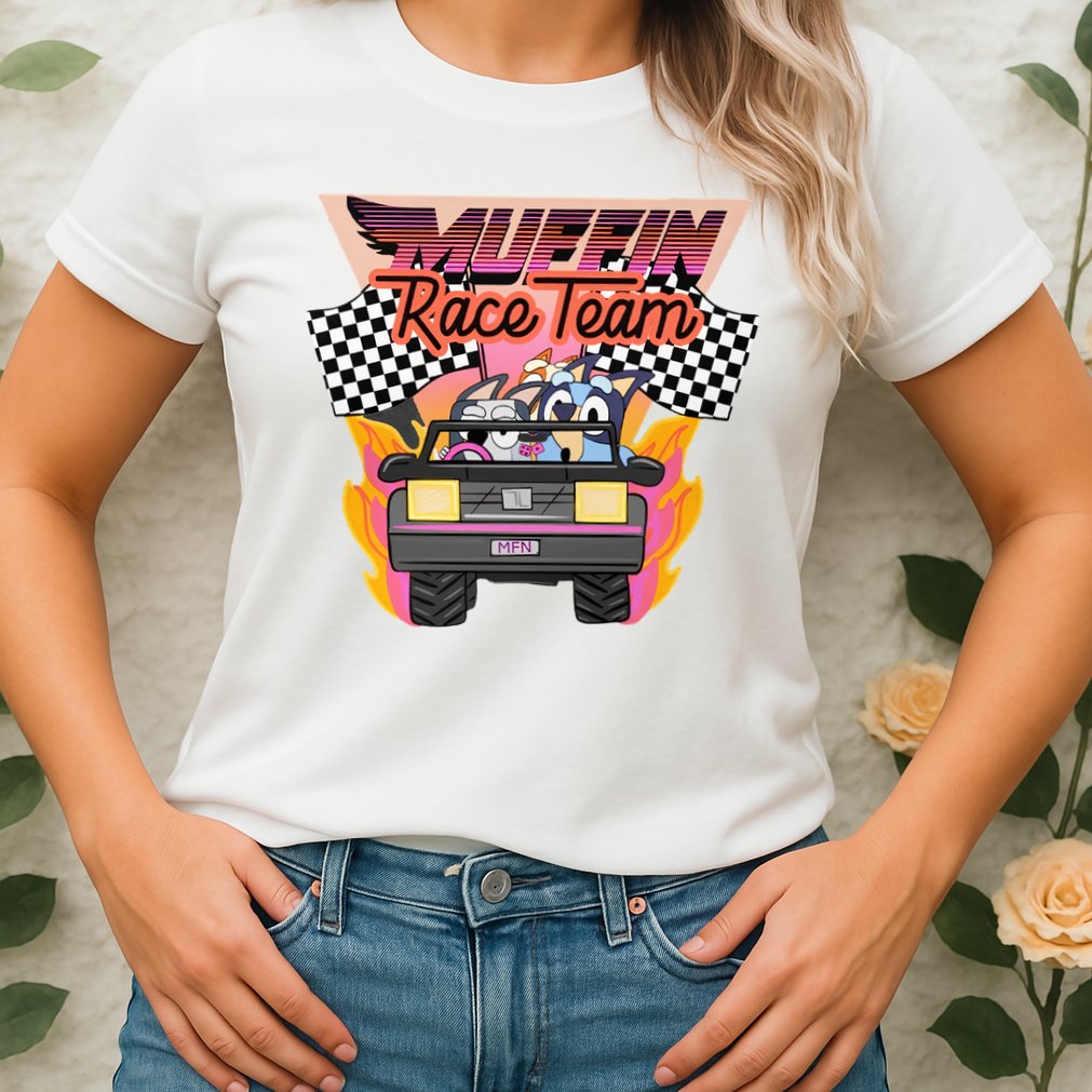 Muffin Race Team Muffin Cupcake Heeler Womens T-Shirt