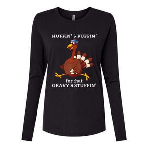 Marathon Running Turkey Trot Funny Group Team Gift Turkey Womens Cotton Relaxed Long Sleeve T-Shirt