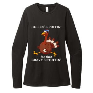 Marathon Running Turkey Trot Funny Group Team Gift Turkey Womens CVC Long Sleeve Shirt