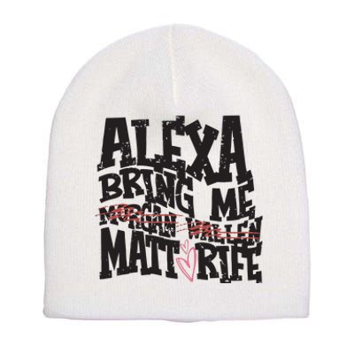 Matt Rife Two Sided Short Acrylic Beanie