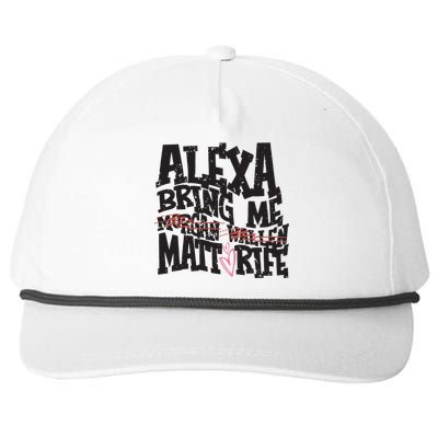 Matt Rife Two Sided Snapback Five-Panel Rope Hat