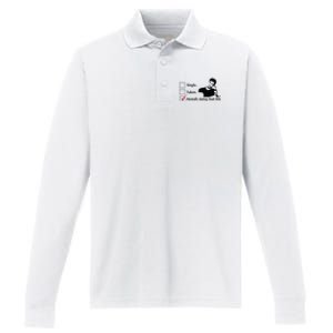 Matt Rife Two Sided Funny Performance Long Sleeve Polo