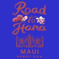 Maui Road To Hana Hawaii Retro Hawaiian Gift Sweatshirt
