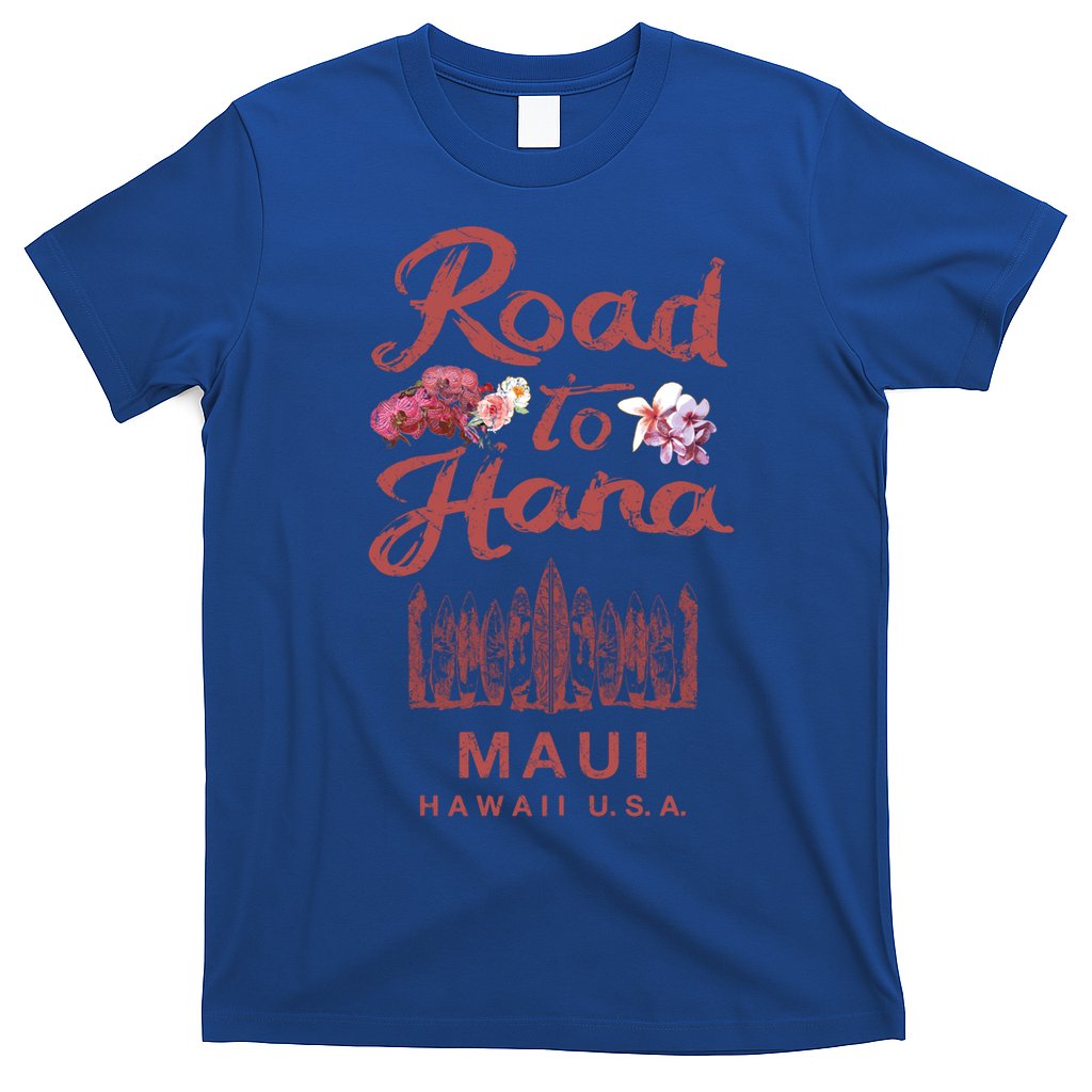 Maui Road To Hana Hawaii Retro Hawaiian Gift T-Shirt