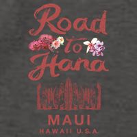 Maui Road To Hana Hawaii Retro Hawaiian Gift Vector Backpack