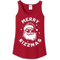 Merry Rizzmas Teens School Funny Christmas Santa Claus Ladies Essential Tank