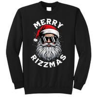 Merry Rizzmas Teens School Funny Christmas Santa Claus Sweatshirt