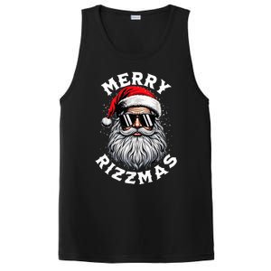 Merry Rizzmas Teens School Funny Christmas Santa Claus PosiCharge Competitor Tank