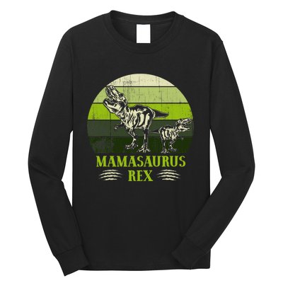 Mamasaurus Rex T Rex Dinosaur Cute MotherS Day Gifts Long Sleeve Shirt