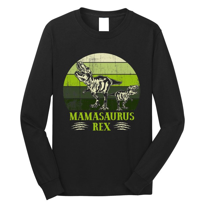 Mamasaurus Rex T Rex Dinosaur Cute MotherS Day Gifts Long Sleeve Shirt