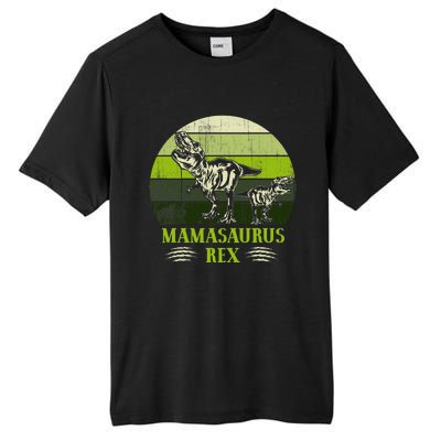 Mamasaurus Rex T Rex Dinosaur Cute MotherS Day Gifts Tall Fusion ChromaSoft Performance T-Shirt